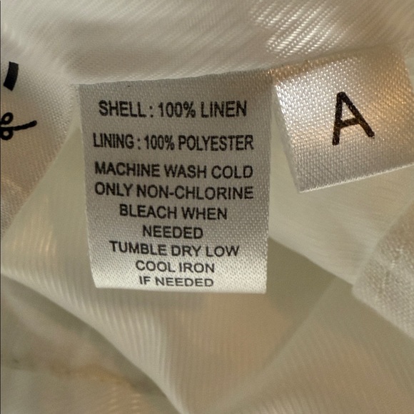 LOFT Wide Leg Ladies Pants White Size 14 New with Tags - Picture 9 of 11